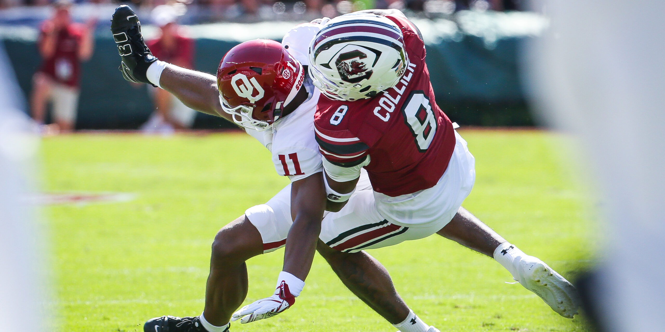 Missed opportunities surround South Carolina's fourth SEC loss to No. 14 Oklahoma, 26-7