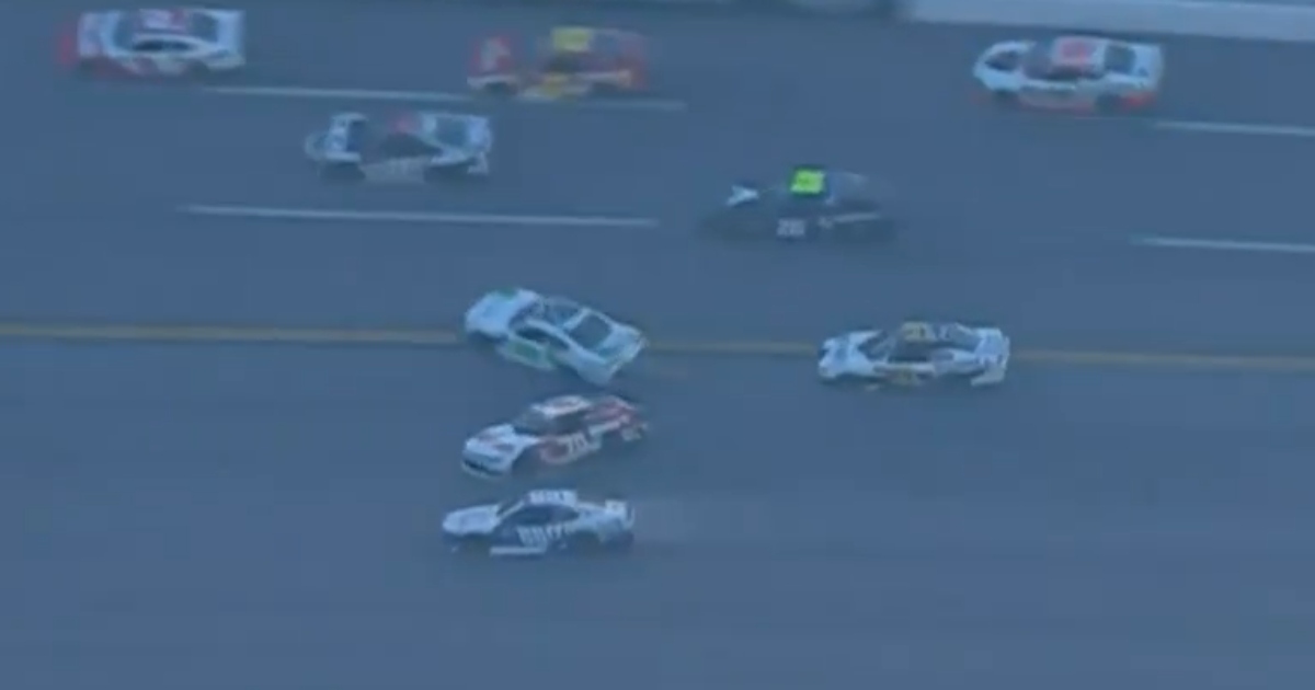 Connor Zilisch, Xfinity Series points leader, involved in Stage 2 wreck at Talladega