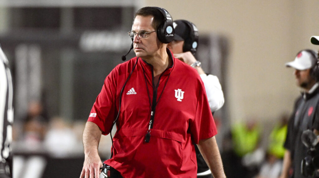 Indiana head coach Curt Cignetti