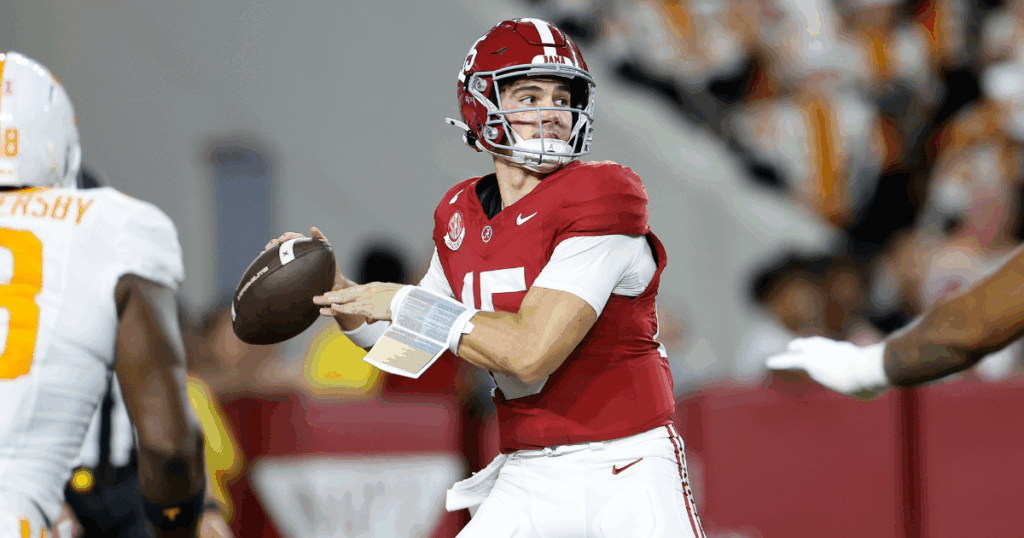 Alabama QB Ty Simpson