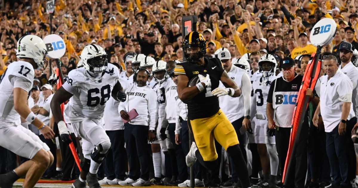 Xavier Nwankpa named Big Ten Defensive Player of the Week