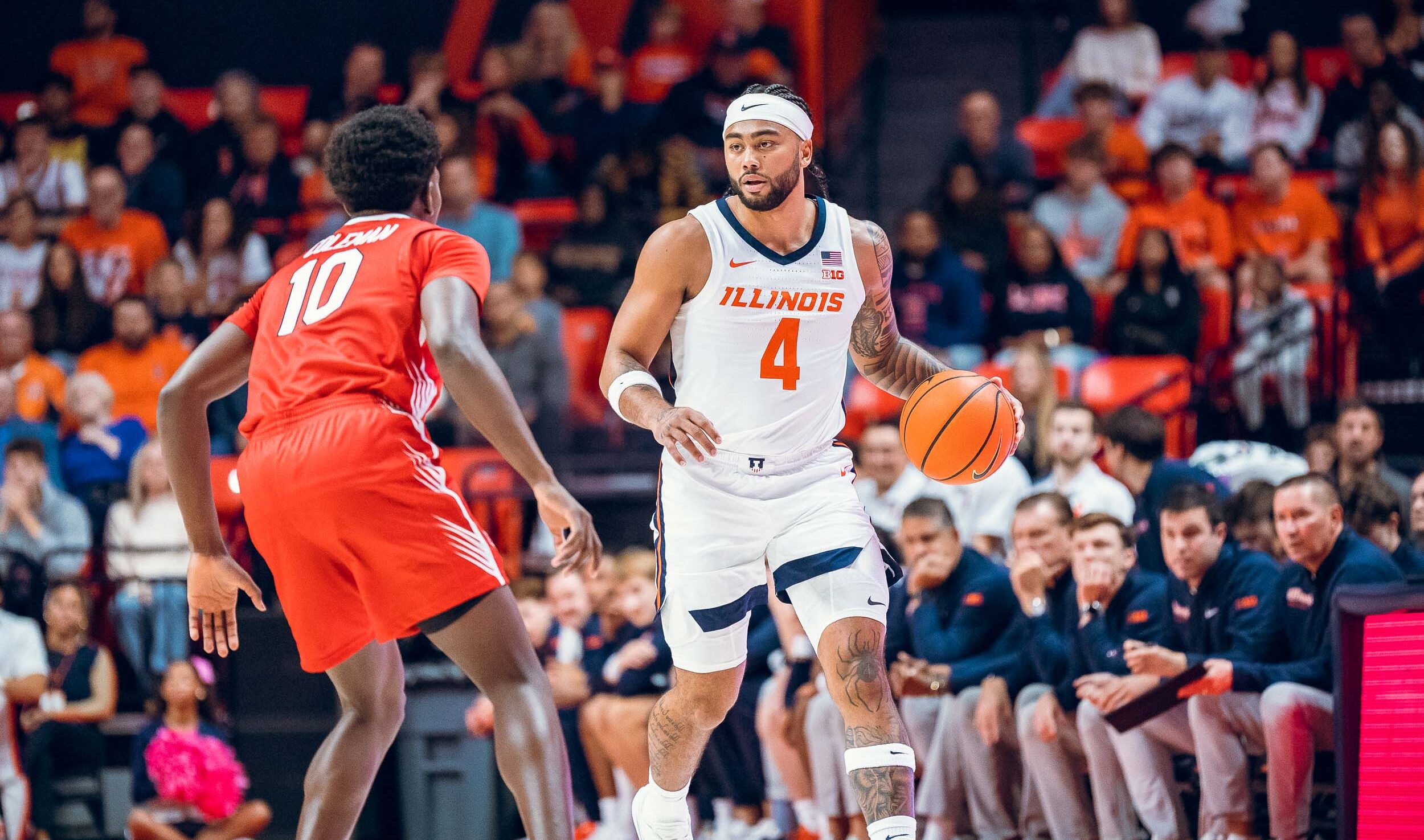 Recap: Illinois rolls past Illinois State in exhibition game - On3