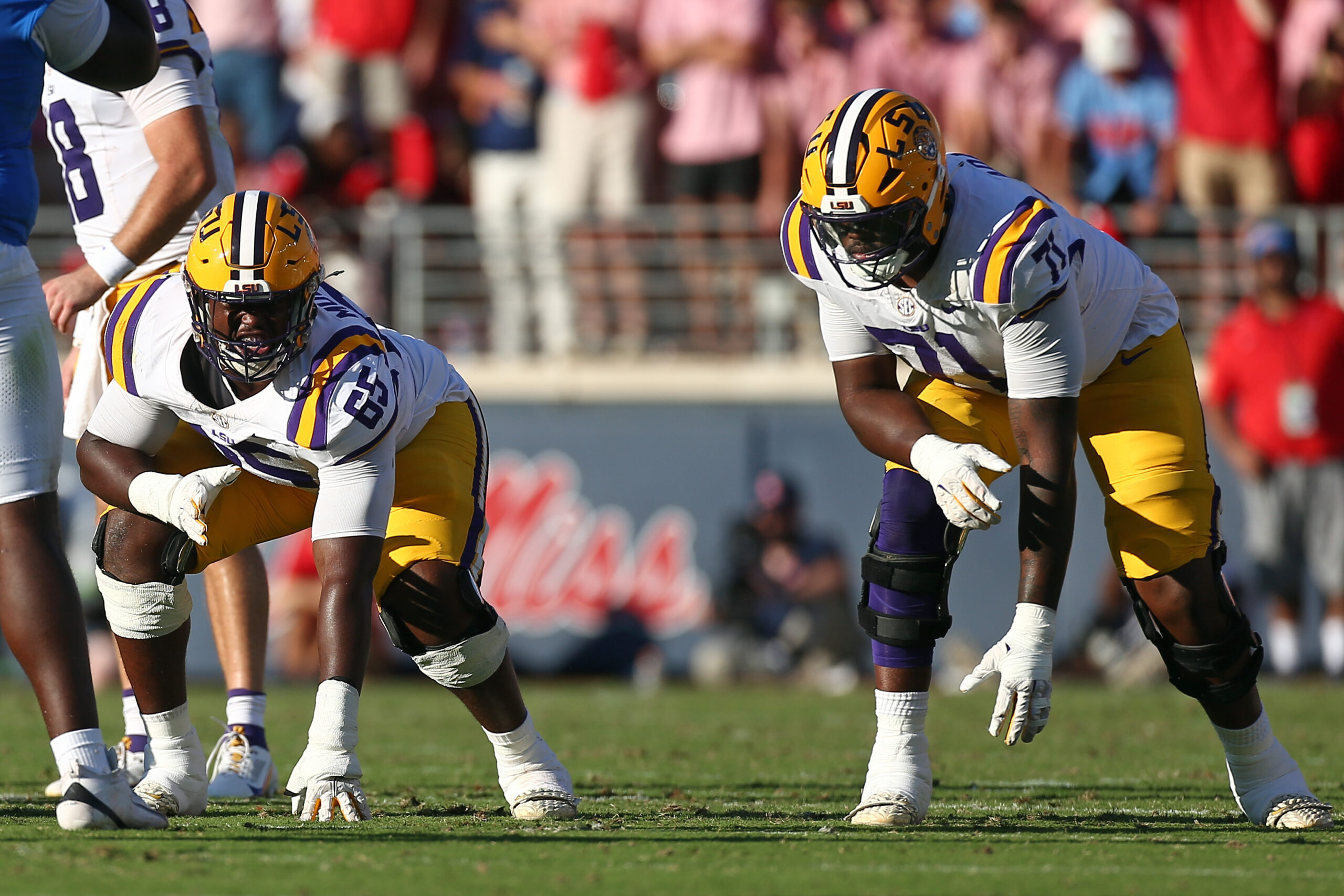Brian Kelly reveals LSU's plan on the offensive line vs. Texas A&M
