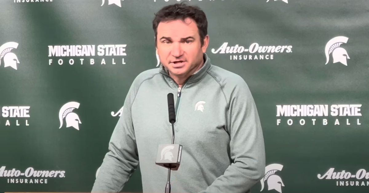 Michigan game a 'huge opportunity' to get season turned around, says Michigan State HC Jonathan Smith
