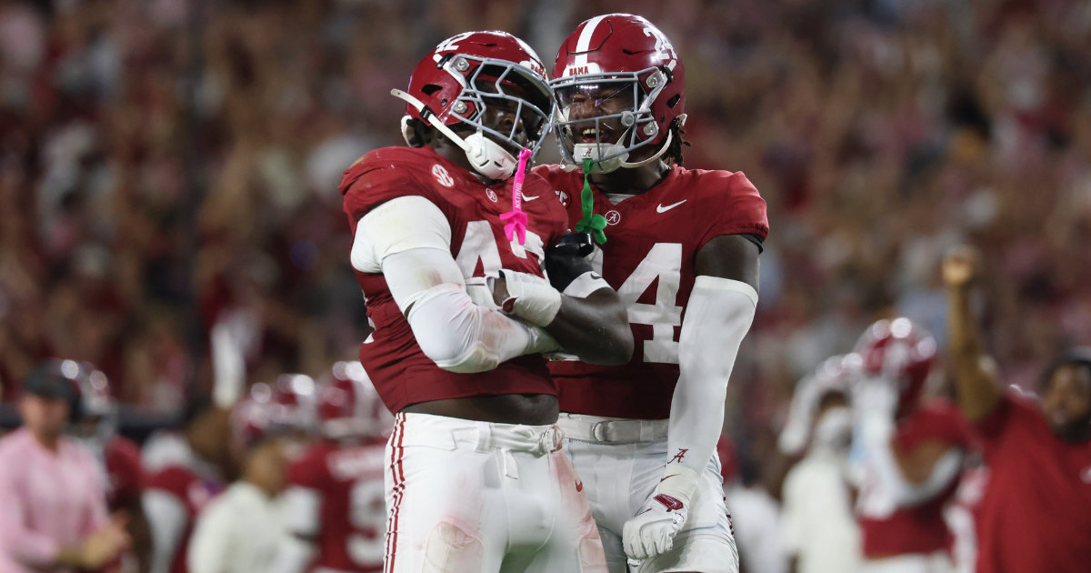 Yhonzae Pierre highlighted as bright spot in 'inconsistent' Alabama pass rush