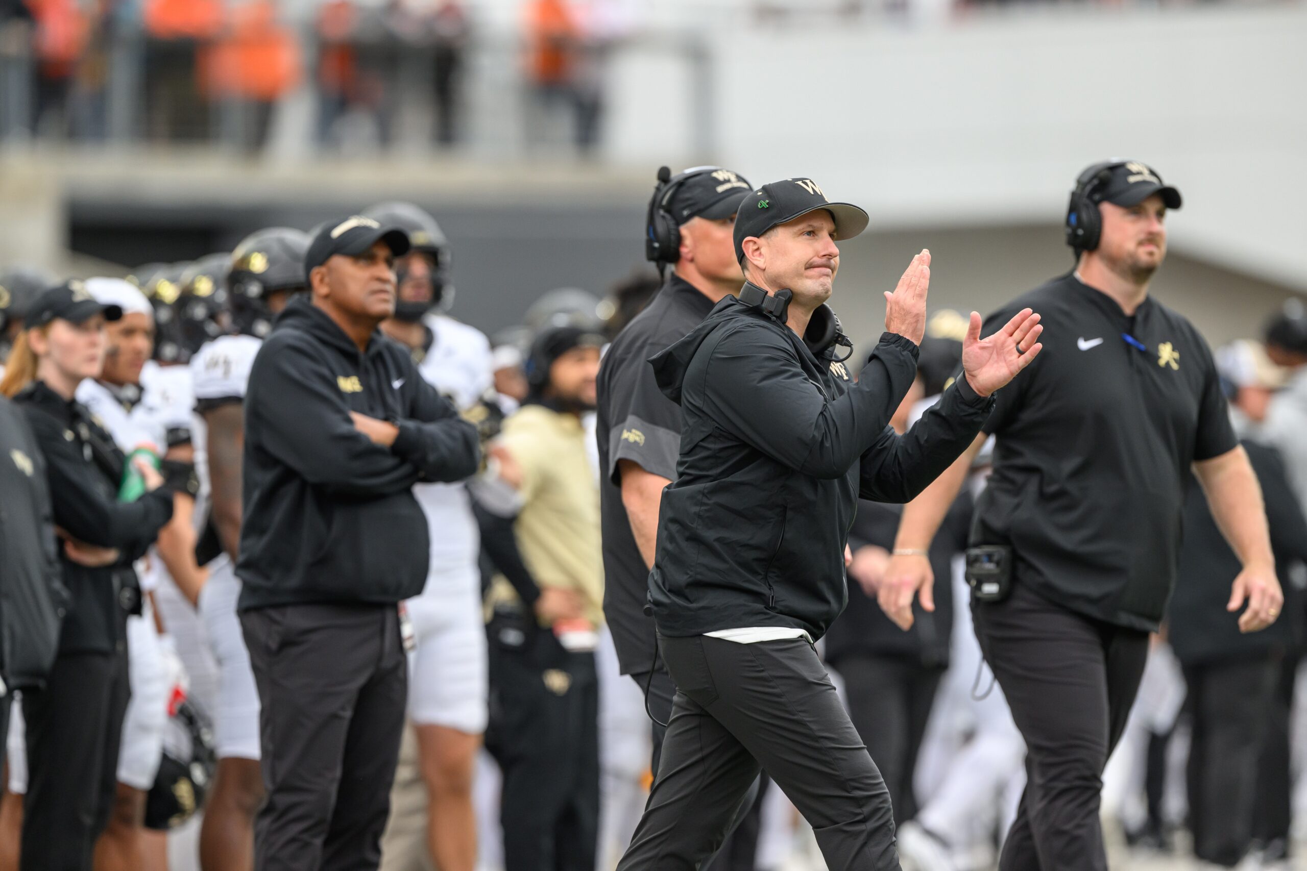 Taking note of Jake Dickert’s weekly press conference