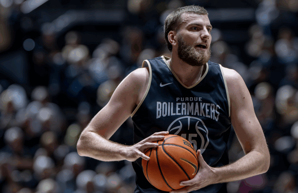View from two Big Ten coaches who recruited Oscar Cluff: "He was really a perfect fit for Purdue"