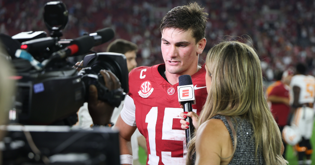 Would Ty Simpson have played this well in 2024? The Alabama QB answers