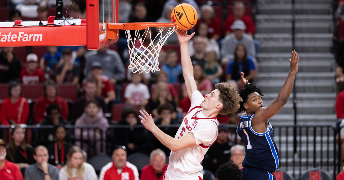 Detailing Braden Frager's impact in Nebraska's exhibition win over No. 8 BYU