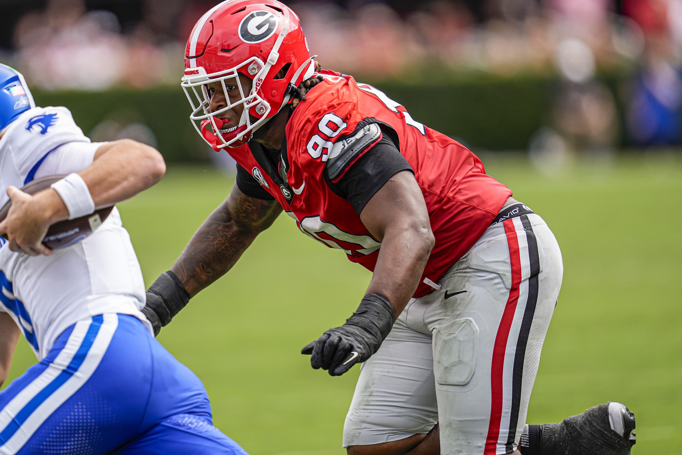 Defensive line maturing before Smart's eyes