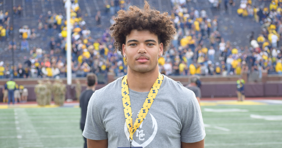 Michigan still in the mix for elite Top 100 WR  Quentin Burrell after in-home visit