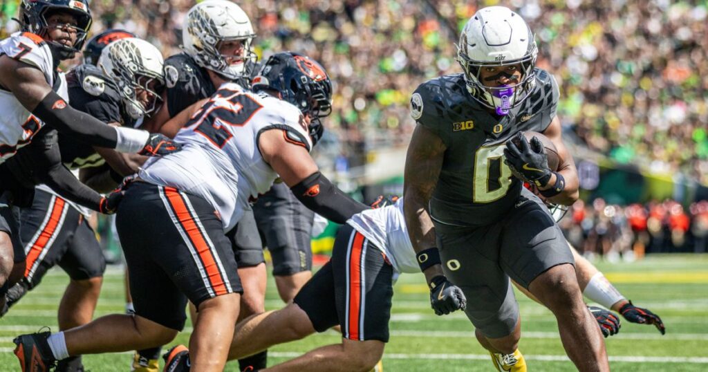 Oregon RB Jordon Davison