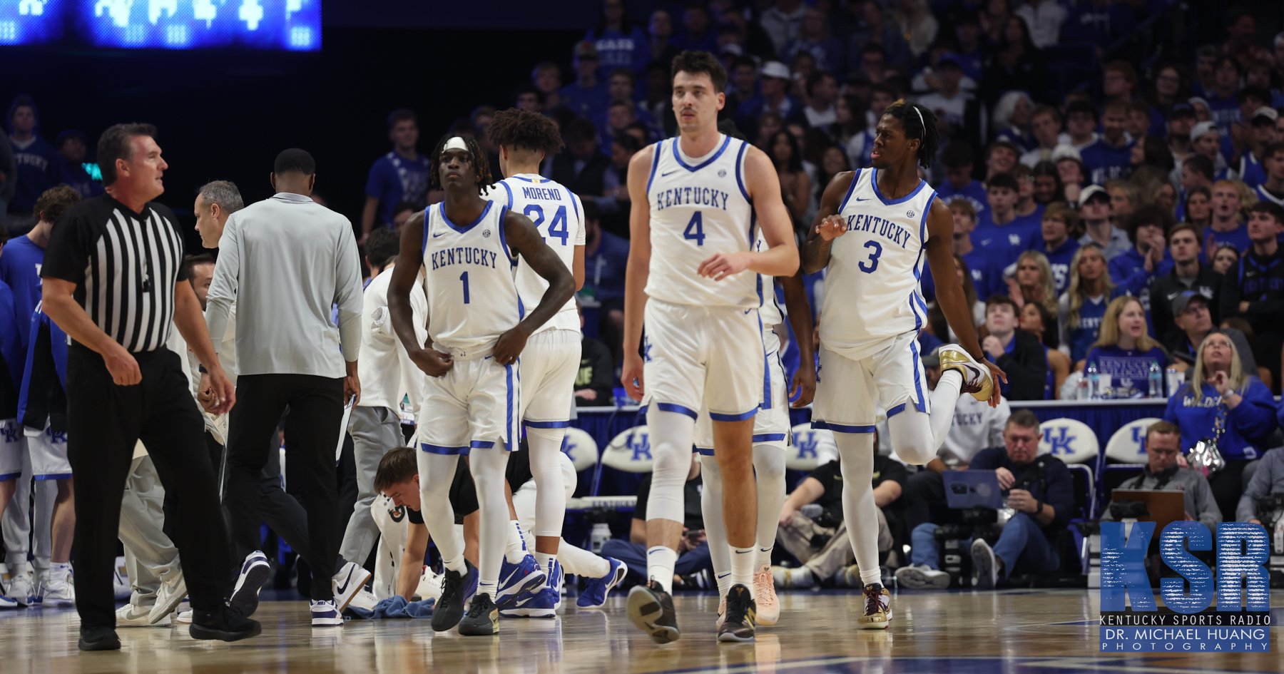 No. 9 Kentucky impresses with 78-65 exhibition win over No. 1 Purdue