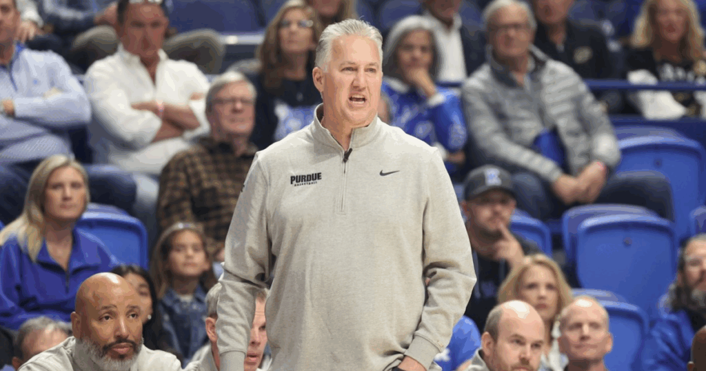 Purdue head coach Matt Painter - Dr. Michael Huang, Kentucky Sports Radio