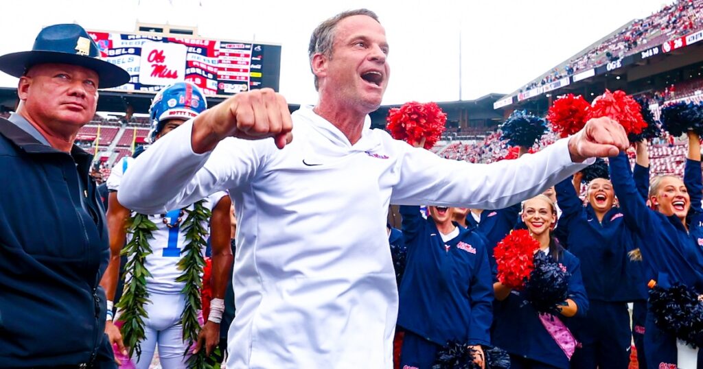 Ole Miss HC Lane Kiffin