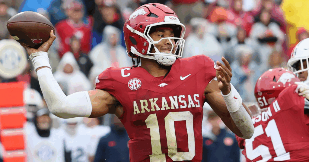 Arkansas football Taylen Green