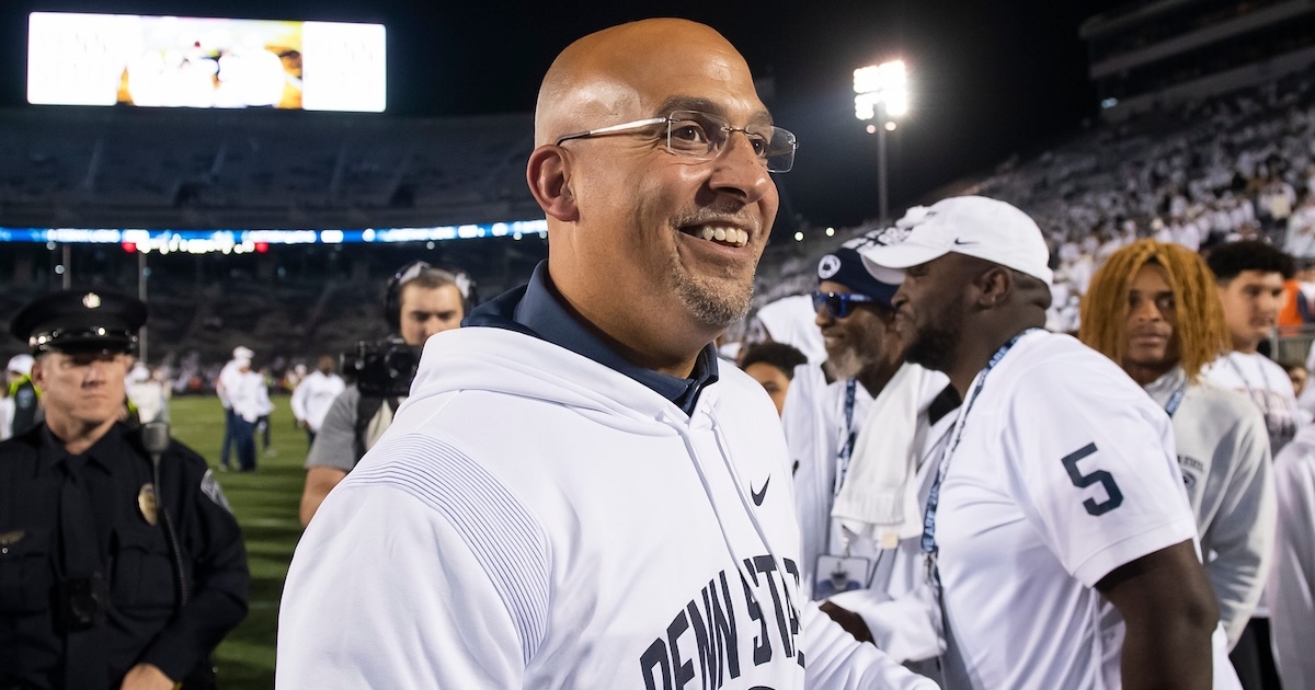 James Franklin being hired as Virginia Tech head coach