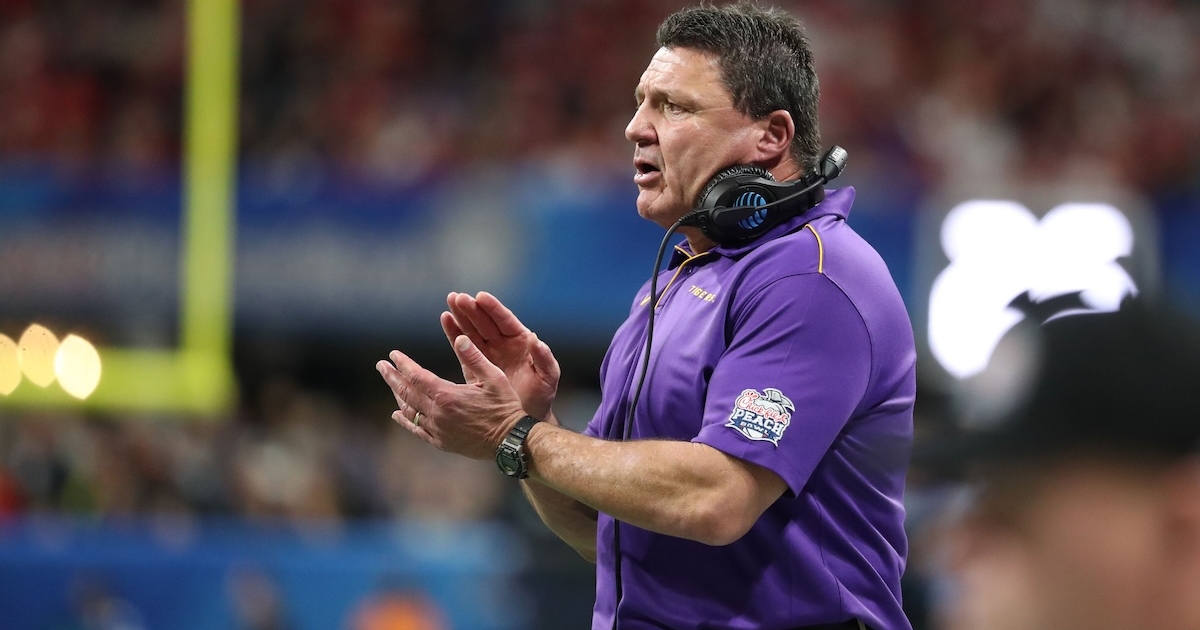 Ed Orgeron pitches himself to be next LSU head coach Ed Orgeron pitches himself to be next LSU head coach