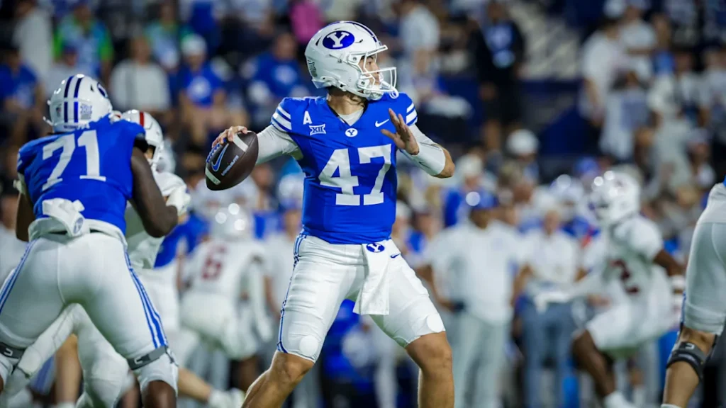 Bear Bachmeier. Credit: BYU Athletics.