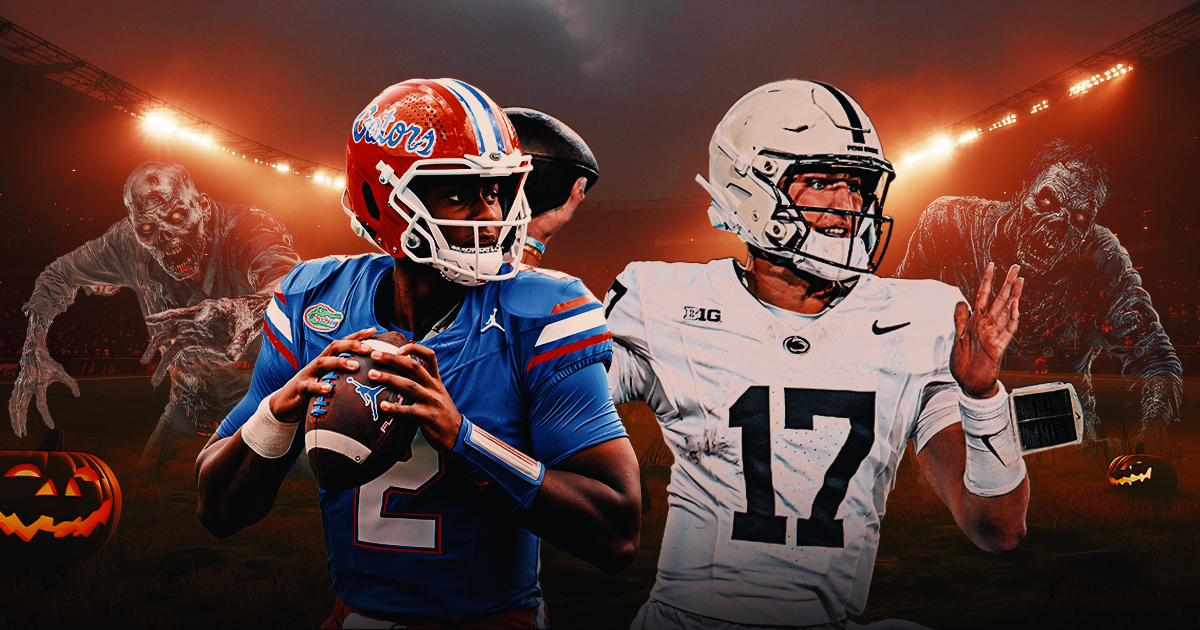 Will zombie versions of Penn State or Florida bite a national title contender this Halloween weekend?