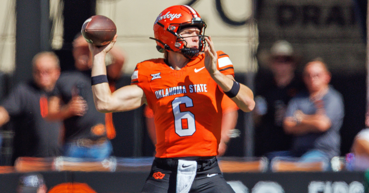 Oklahoma State QB Zane Flores plans to enter NCAA transfer portal