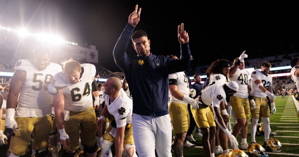 'Leave no doubt': How Notre Dame's quest for a 2026 national championship began in 2025