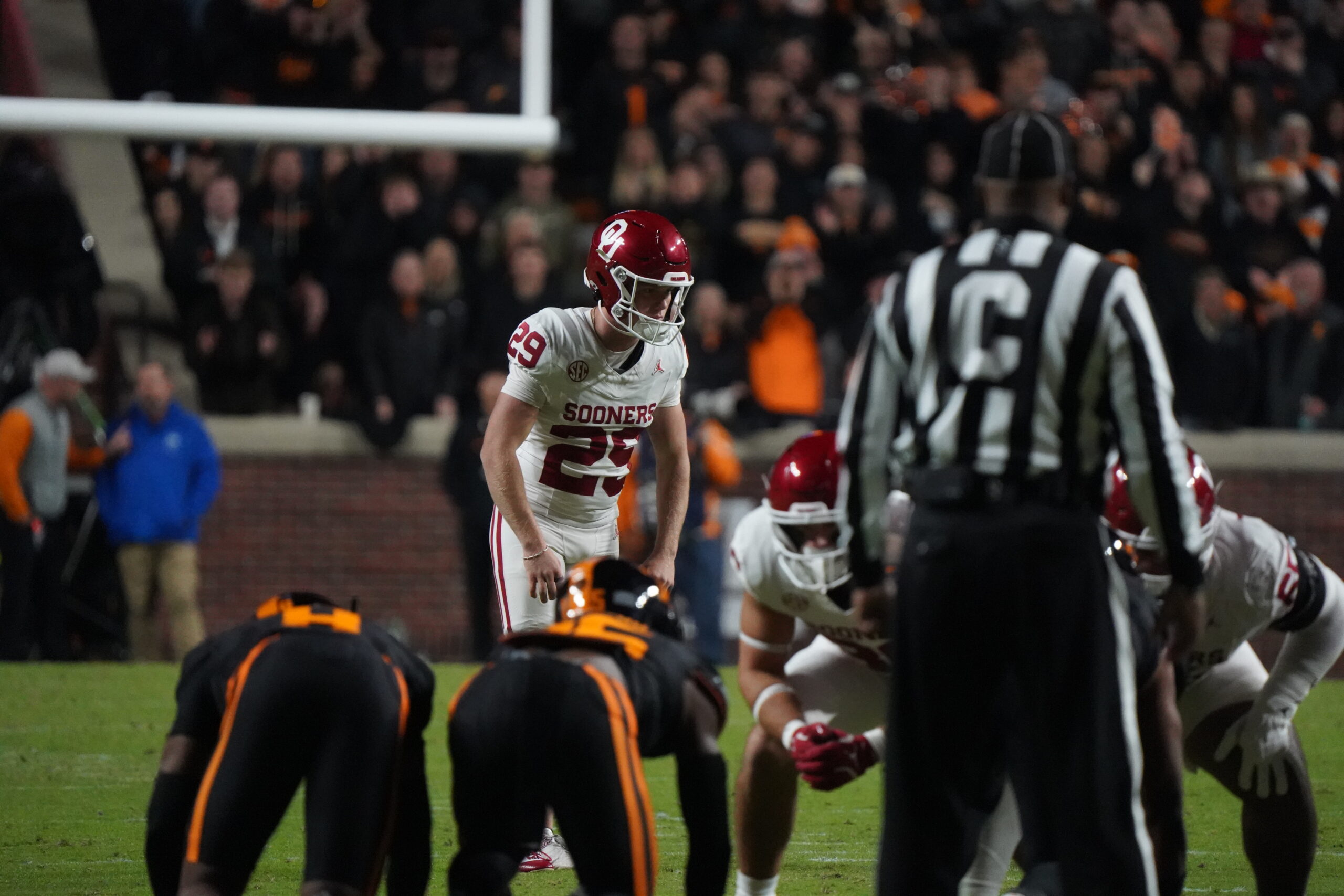 OU kicker Tate Sandell delivers an ‘MVP’ performance against Tennessee: ‘He was an absolute animal’