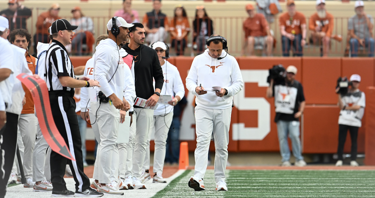 Texas analyst Jason McEndoo shifts responsibilities to the offensive line