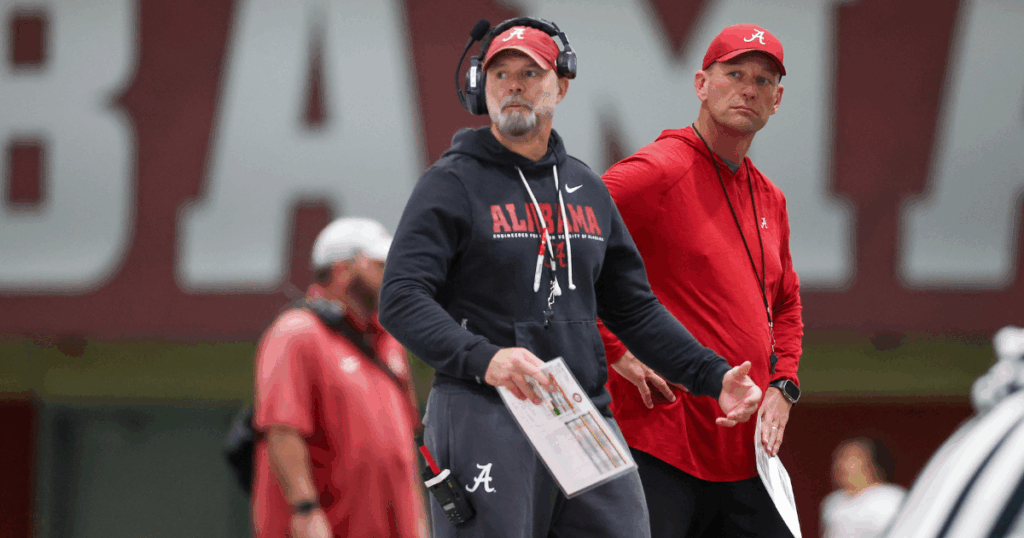 Alabama OC Ryan Grubb