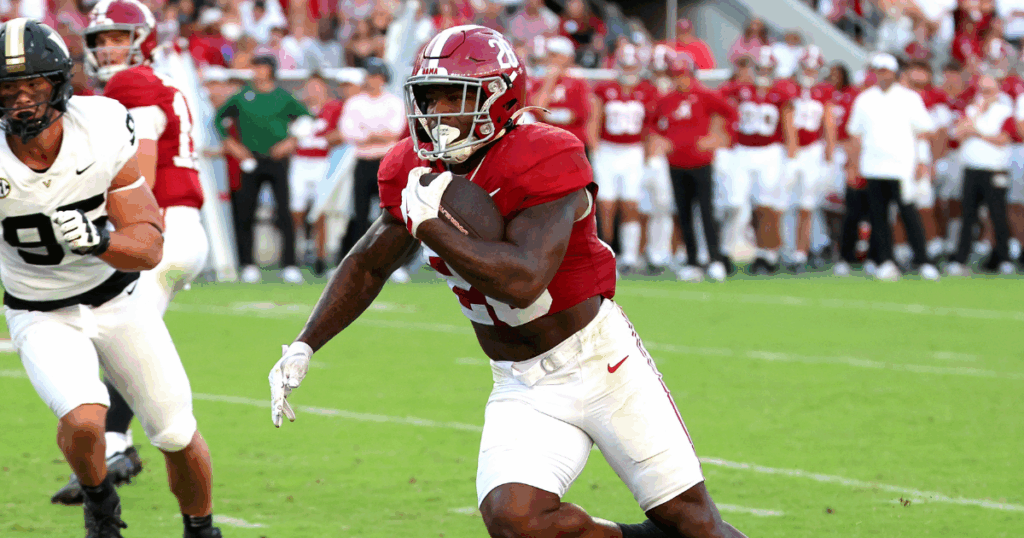Alabama RB Jam Miller vs. Vanderbilt