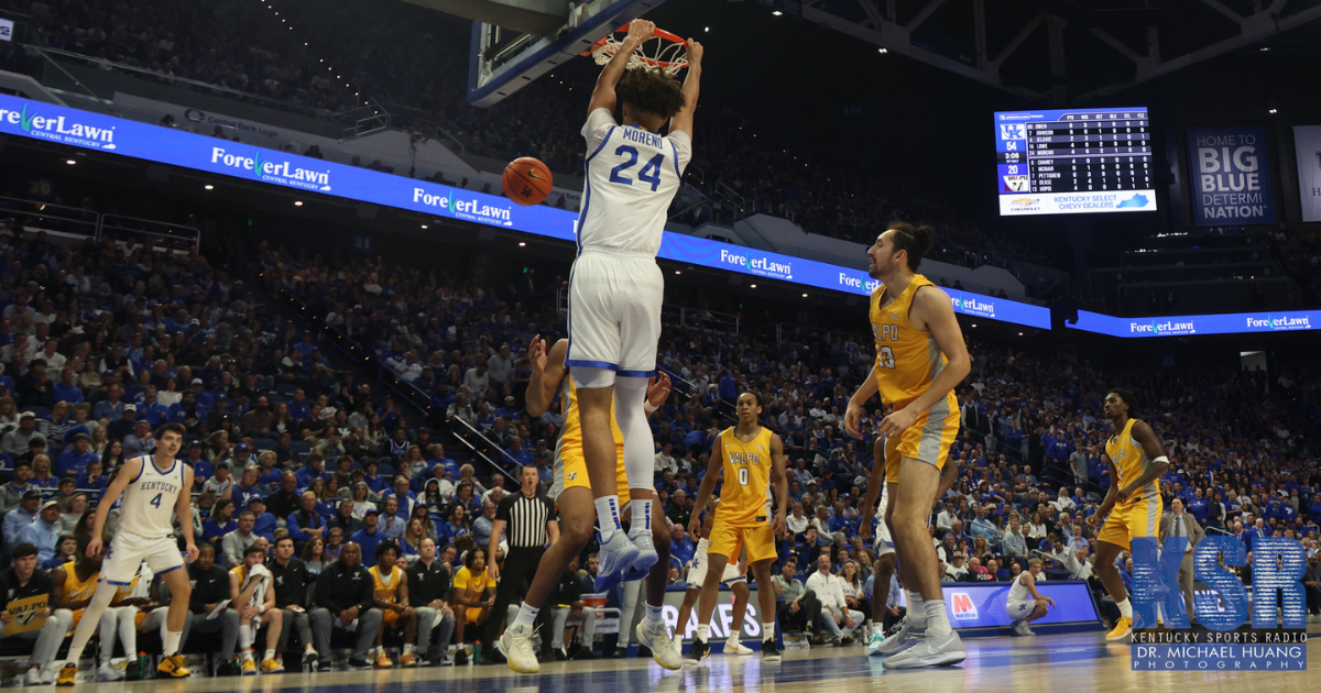 HIGHLIGHTS: So many fun moments from Kentucky’s 107-59 win over Valparaiso