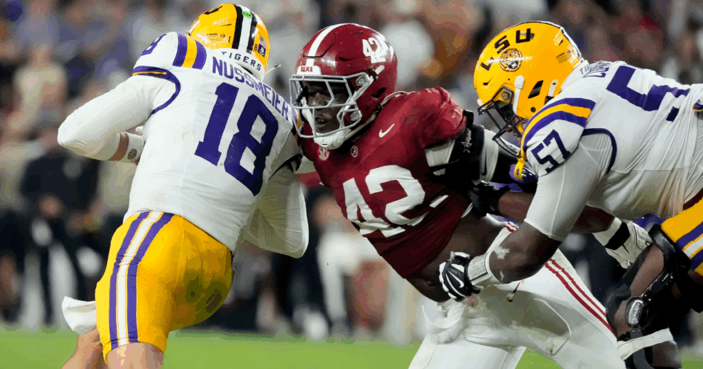 Alabama LB Yhonzae Pierre