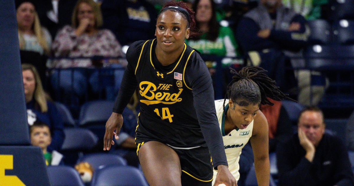 Two Notre Dame WBB players set career highs in Irish win over Chicago State