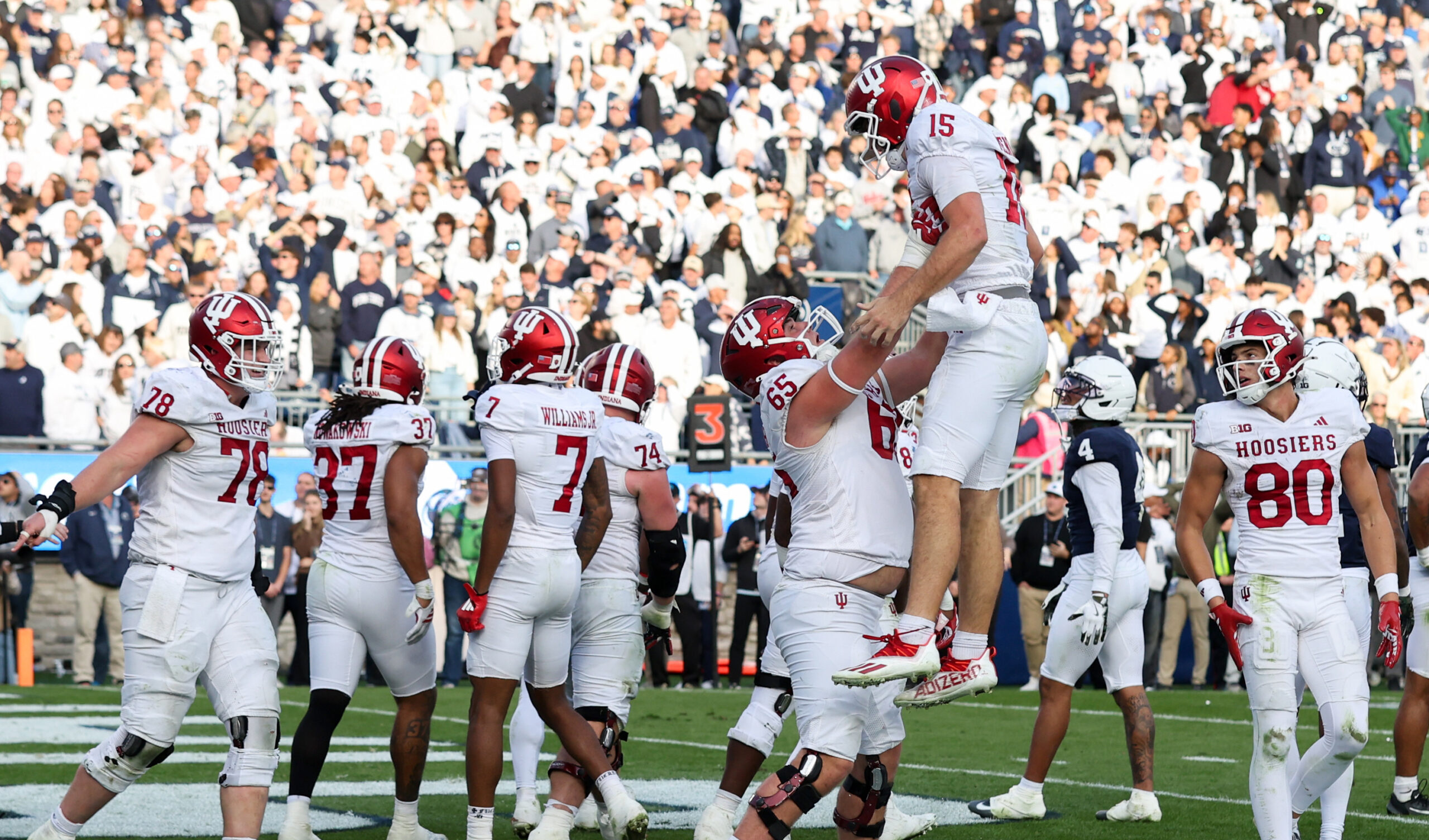 Indiana Football vs Penn State: PFF Snap Counts and Grades