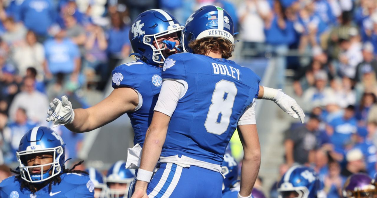 Cutter Boley Lowered His Shoulder and Raised the Energy of the Kentucky Football Team