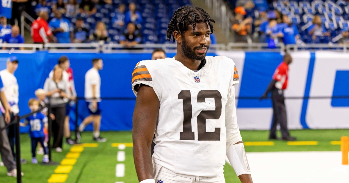 Shedeur Sanders takes over at QB for Browns after Dillon Gabriel injury vs. Ravens