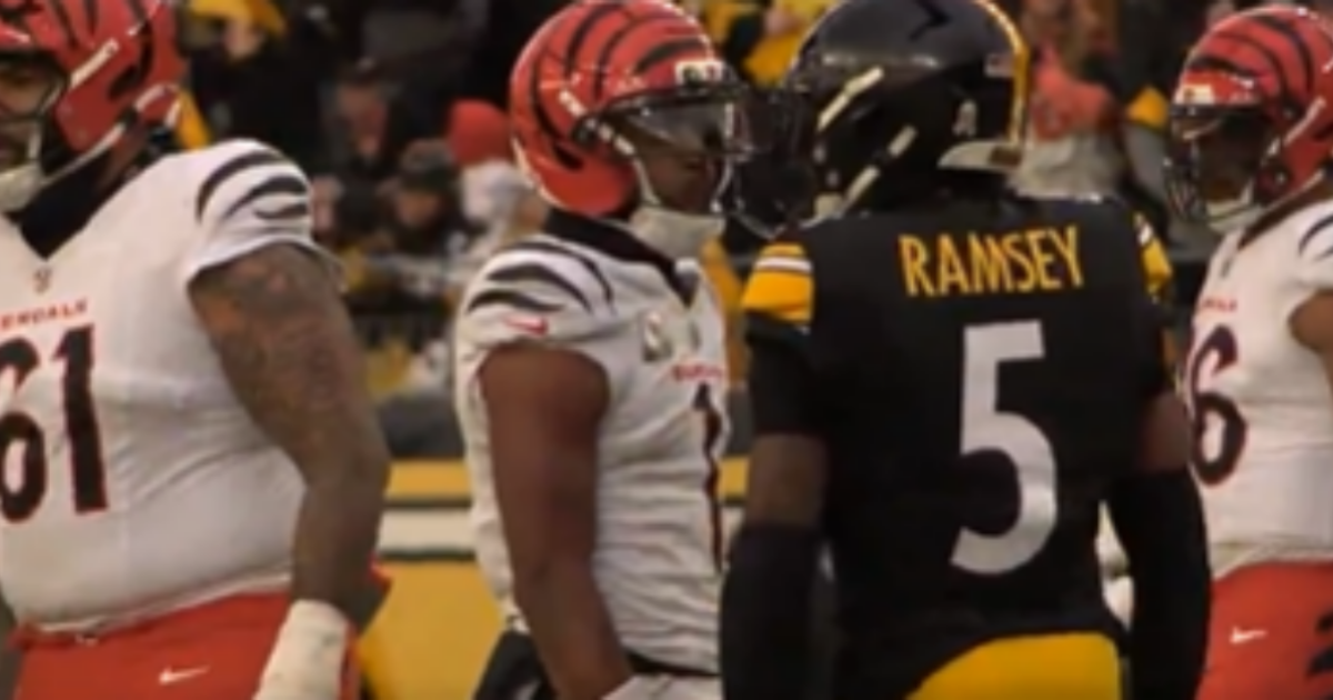 WATCH: Definitive video evidence emerges on Ja'Marr Chase, Jalen Ramsey spitting controvesy