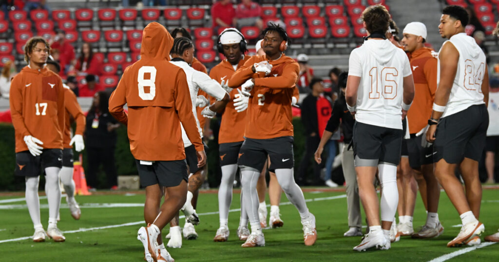 Texas wide receivers, Jaime Ffrench