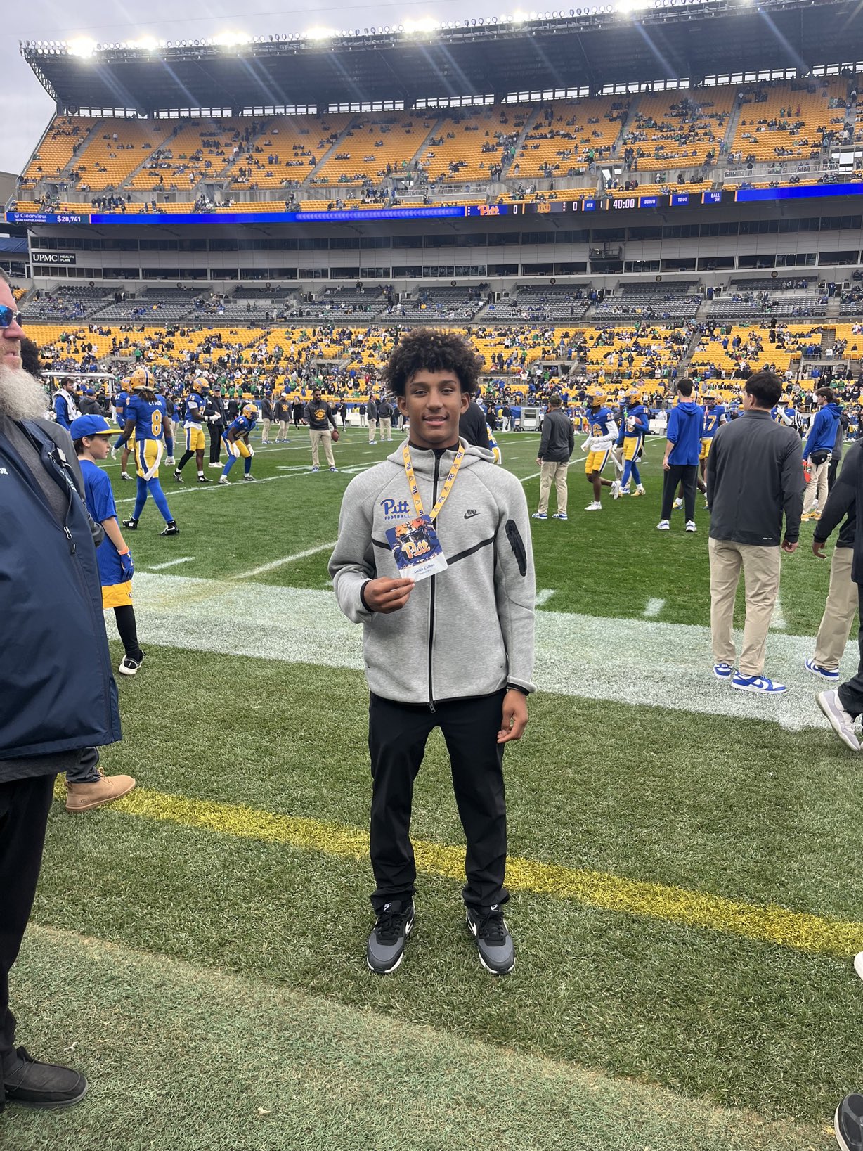 Montour Freshman Archie Collins Jr. Reacts to Pitt Offer - On3