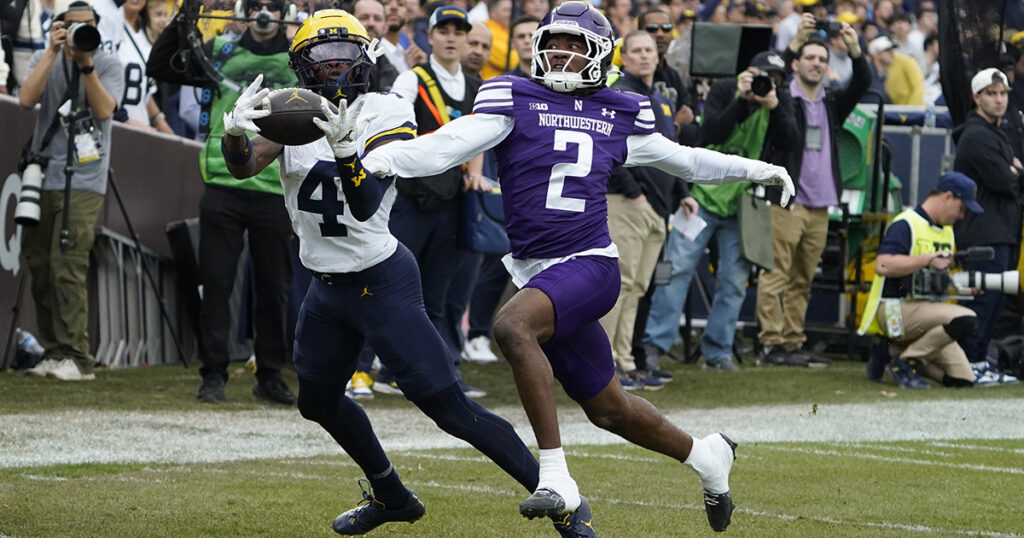 Michigan at Northwestern at Wrigley Field