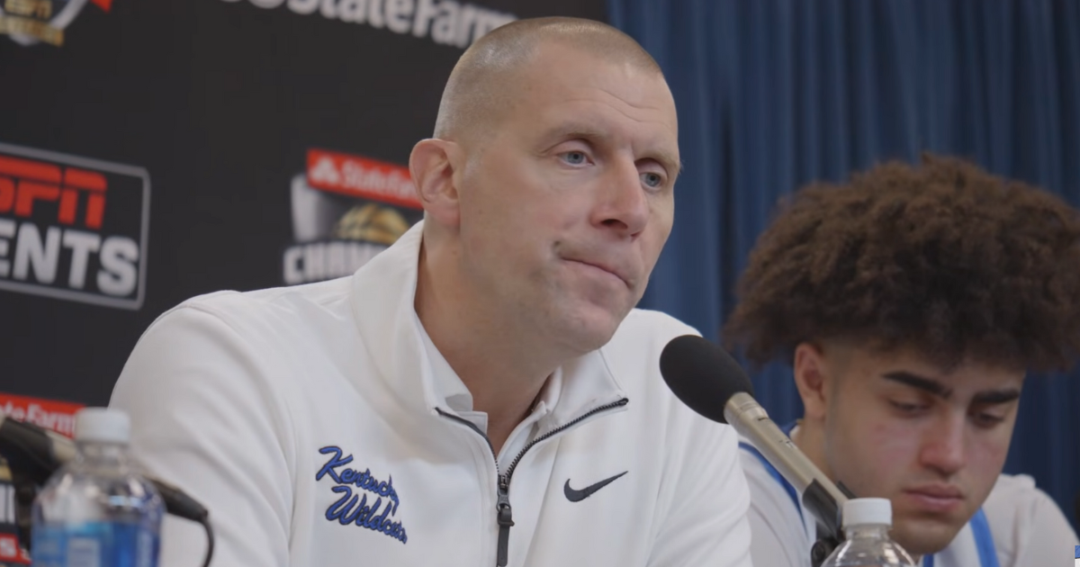 Mark Pope’s pauses spoke volumes after Kentucky’s loss to Michigan State