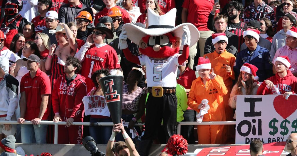 Texas Tech Red Raiders mascot