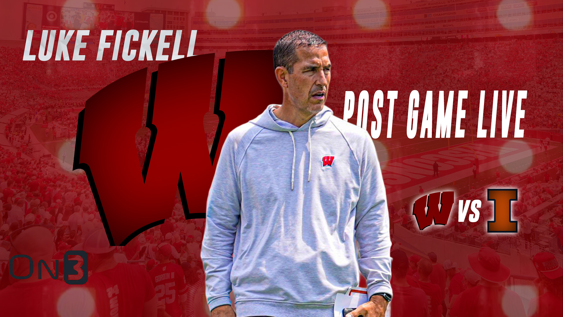 Post Game Live: Luke Fickell Recaps Wisconsin’s 27-10 Win Over No. 21 Illinois