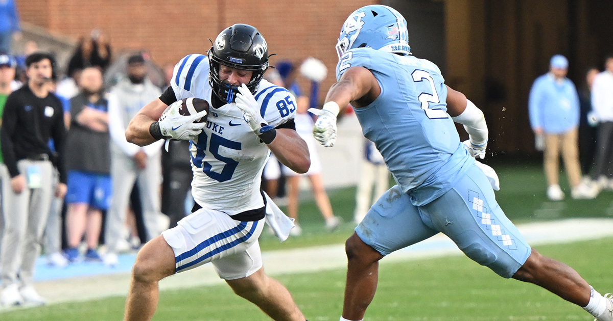 UNC Football Drops Home Finale To Duke, Will Finish Season Below .500