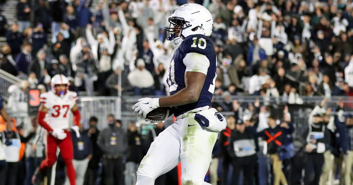 Nick Singleton breaks Saquon Barkley's Penn State career rushing and total touchdowns records
