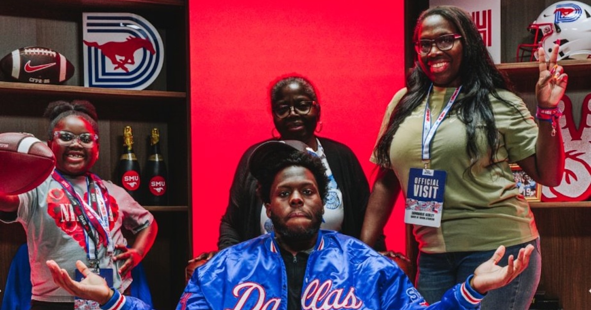SMU lands JUCO commitment, flips Mississippi State DL commit Tavion Atkinson