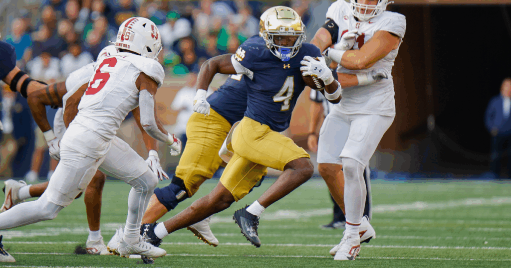 Notre Dame vs. Stanford spread