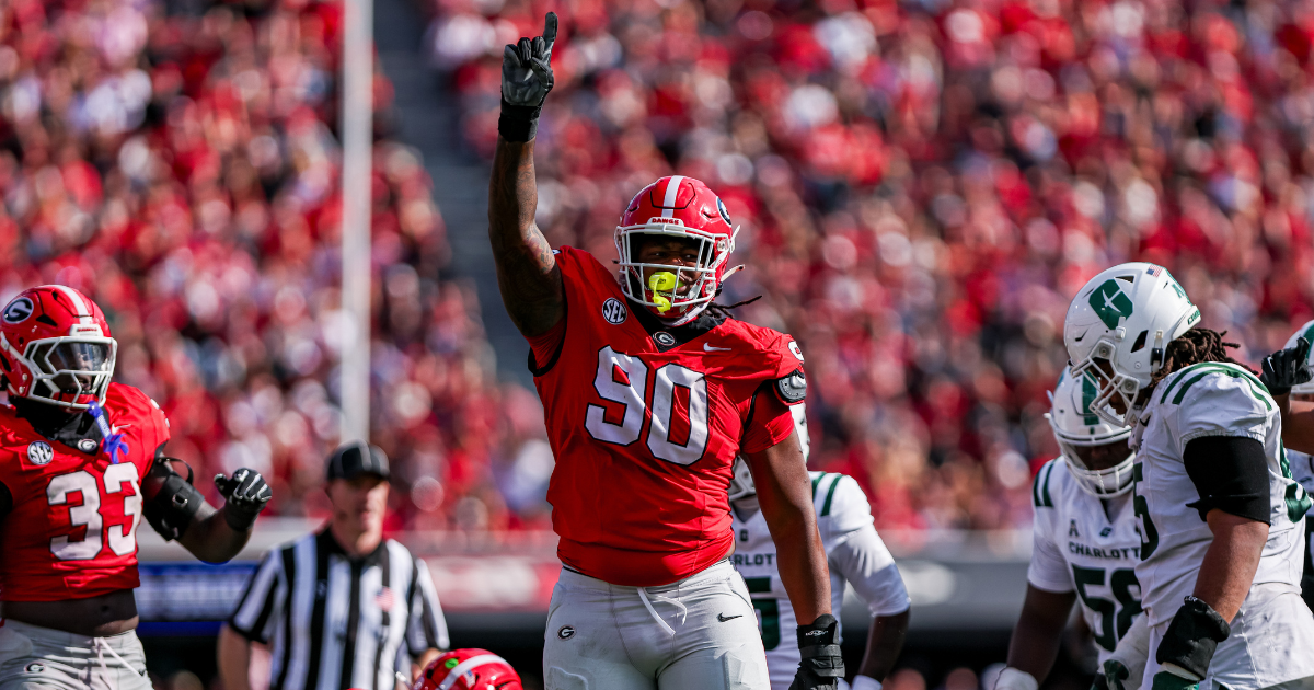 Georgia DL Elijah Griffin 'not even scratching the surface'