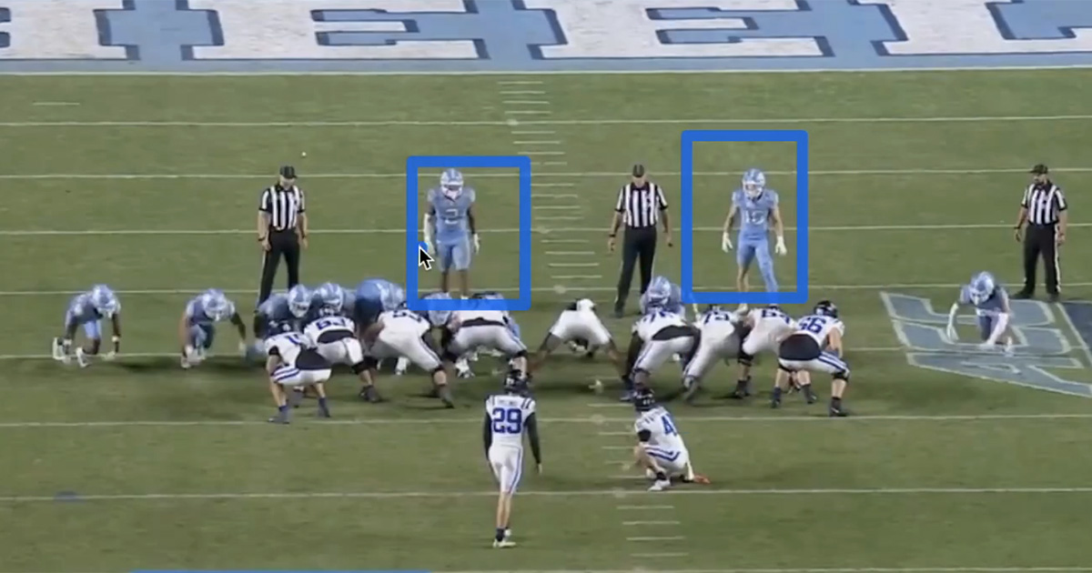 Film Room: Carolina Gives up Fake Field Goal vs Duke