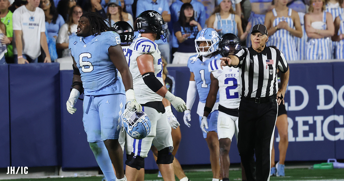 Tar Heels Emphasizing Discipline Ahead of Matchup at NC State